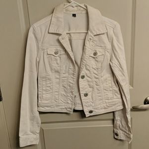 White Jean Jacket